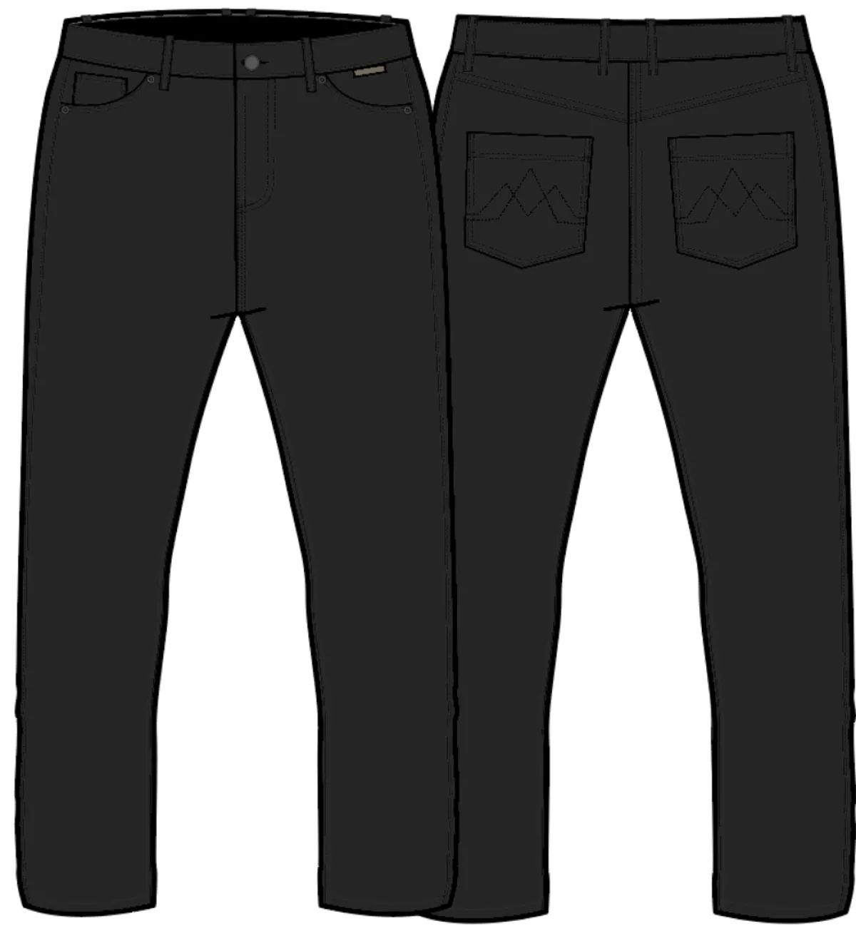 Pants|Pants|Passenger 365 5 Pocket Pant - Black