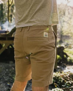 Shorts|Shorts|Passenger 365 Organic Cotton Short - Chinchilla Brown ChinchillaBrown