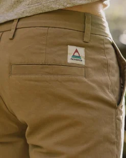 Shorts|Shorts|Passenger 365 Organic Cotton Short - Chinchilla Brown ChinchillaBrown