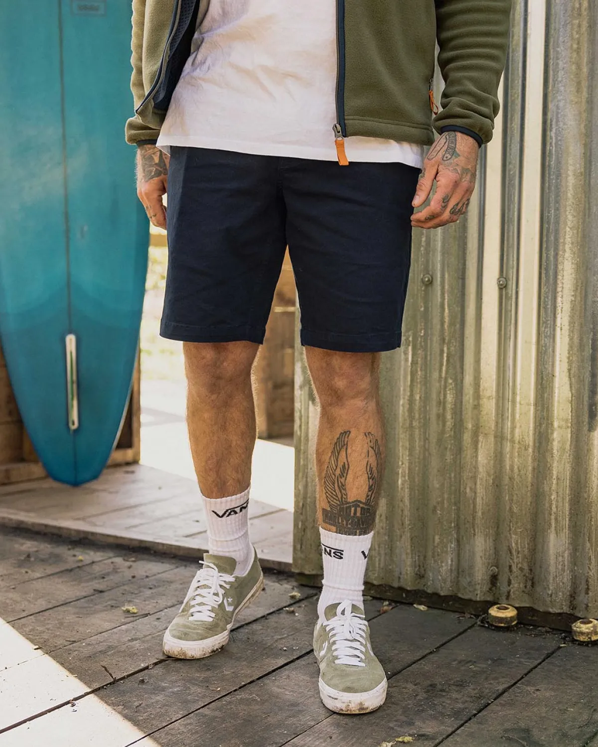 Shorts|Shorts|Passenger 365 Organic Cotton Short - Deep Navy DeepNavy