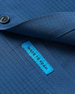 Shirts|Tops|Passenger 365 Recycled Active Long Sleeve Shirt - Dark Denim DarkDenim