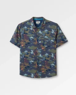 Shirts|Tops|Passenger 365 Recycled Active Shirt - Palm Camo Apricot PalmCamoApricot