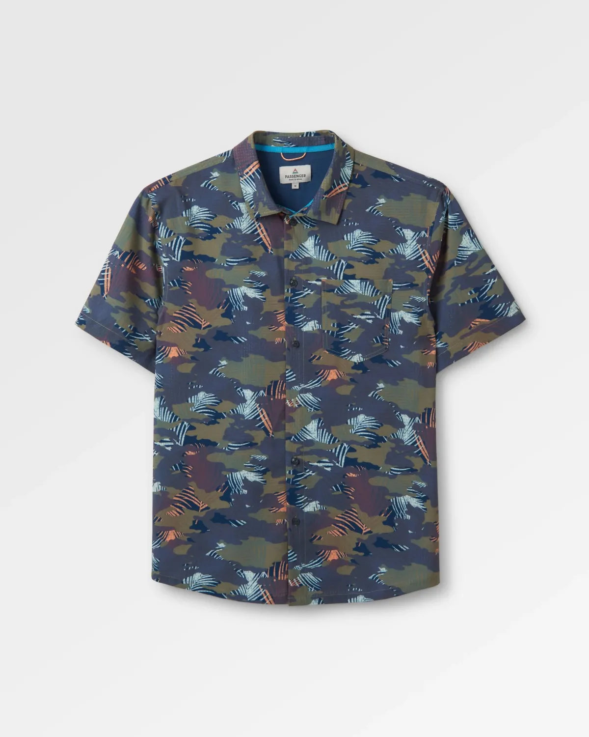 Shirts|Tops|Passenger 365 Recycled Active Shirt - Palm Camo Apricot PalmCamoApricot