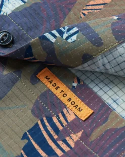 Shirts|Tops|Passenger 365 Recycled Active Shirt - Palm Camo Apricot PalmCamoApricot