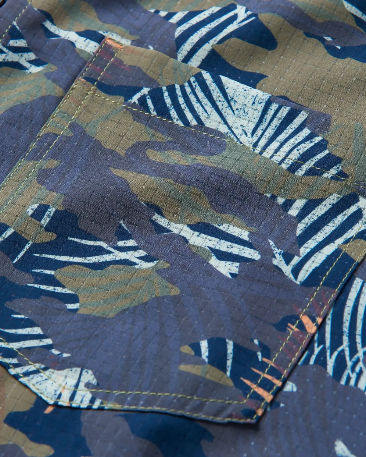 Shirts|Tops|Passenger 365 Recycled Active Shirt - Palm Camo Apricot PalmCamoApricot