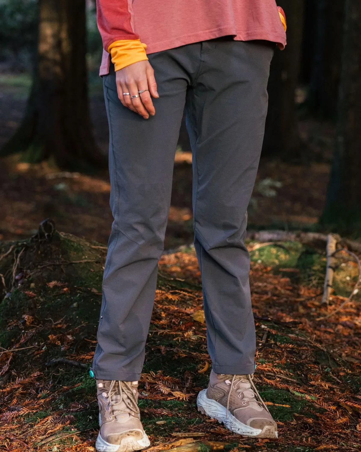 Overalls & Pants|Bottoms|Passenger 365 Trail Roll Up Pants - Charcoal