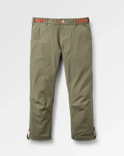 Overalls & Pants|Bottoms|Passenger 365 Trail Roll Up Pants - Khaki Green KhakiGreen