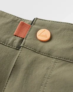 Overalls & Pants|Bottoms|Passenger 365 Trail Roll Up Pants - Khaki Green KhakiGreen