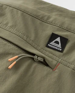 Overalls & Pants|Bottoms|Passenger 365 Trail Roll Up Pants - Khaki Green KhakiGreen
