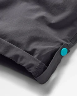 Shorts|Outdoor Active|Passenger 365 Trail Roll Up Shorts - Charcoal