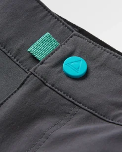 Shorts|Outdoor Active|Passenger 365 Trail Roll Up Shorts - Charcoal