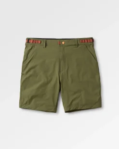Shorts|Bottoms|Passenger 365 Trail Short - Khaki Green KhakiGreen