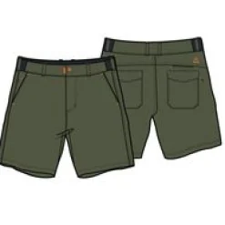 Shorts|Bottoms|Passenger 365 Trail Short - Khaki Green KhakiGreen