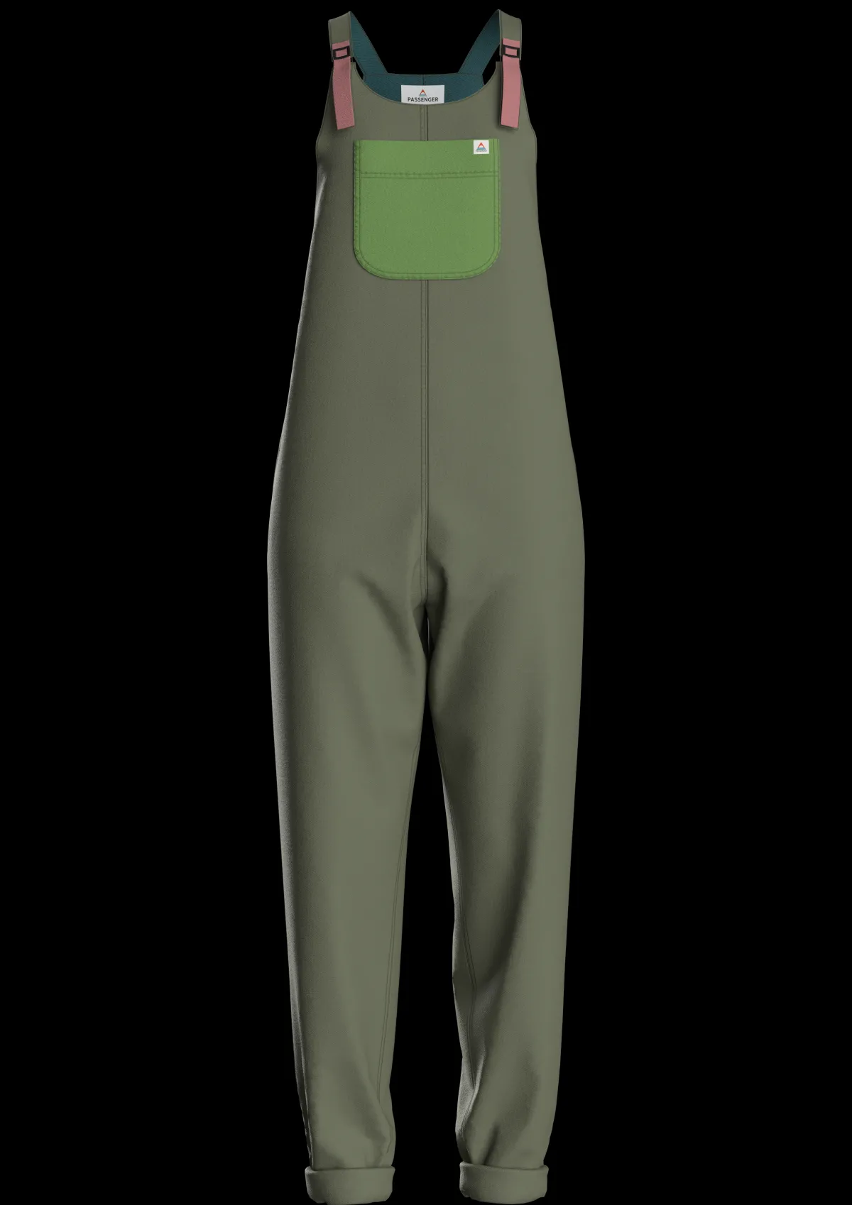 Overalls & Pants|Passenger Ace Recycled Polar Fleece Overalls - Dusty Olive DustyOlive