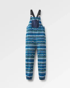 Overalls & Pants|Passenger Ace Recycled Polar Fleece Overalls - Mountain Geo Tidal Blue MountainGeoTidalBlue