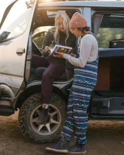 Overalls & Pants|Passenger Ace Recycled Polar Fleece Overalls - Mountain Geo Tidal Blue MountainGeoTidalBlue