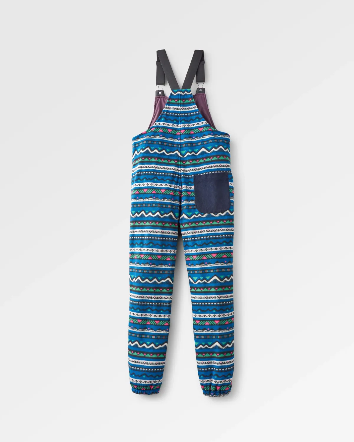 Overalls & Pants|Passenger Ace Recycled Polar Fleece Overalls - Mountain Geo Tidal Blue MountainGeoTidalBlue