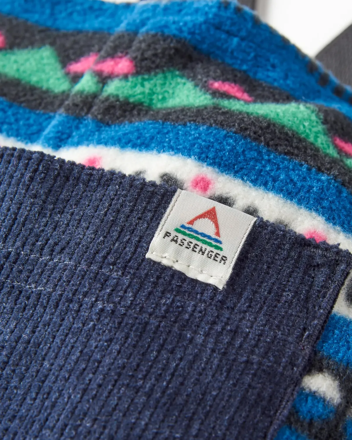 Overalls & Pants|Passenger Ace Recycled Polar Fleece Overalls - Mountain Geo Tidal Blue MountainGeoTidalBlue
