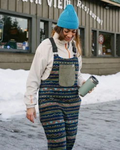 Overalls & Pants|Passenger Ace Recycled Polar Fleece Overalls - Mountain Geo Multi MountainGeoMulti