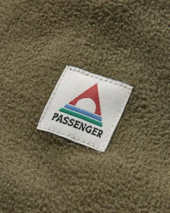 Fleece|Passenger Adrift Recycled Polar Fleece - Khaki Green/Oatmeal KhakiGreen/Oatmeal