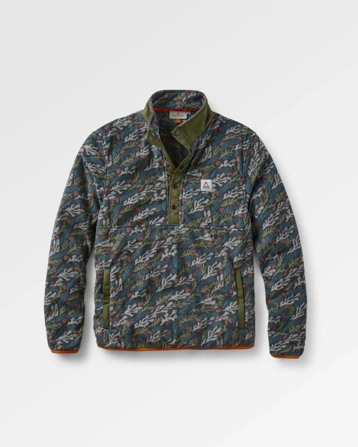 Fleece|Passenger Adrift Recycled Polar Fleece - Ocean Current Black OceanCurrentBlack