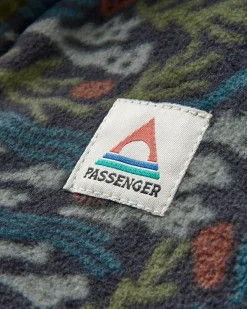 Fleece|Passenger Adrift Recycled Polar Fleece - Ocean Current Black OceanCurrentBlack