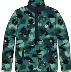 Fleece|Passenger Adrift Recycled Polar Fleece - Alpine Camo Rain Forest AlpineCamoRainForest