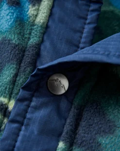 Fleece|Passenger Adrift Recycled Polar Fleece - Alpine Camo Rain Forest AlpineCamoRainForest