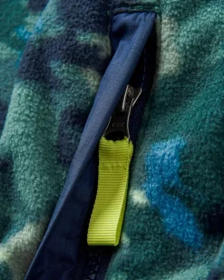 Fleece|Passenger Adrift Recycled Polar Fleece - Alpine Camo Rain Forest AlpineCamoRainForest