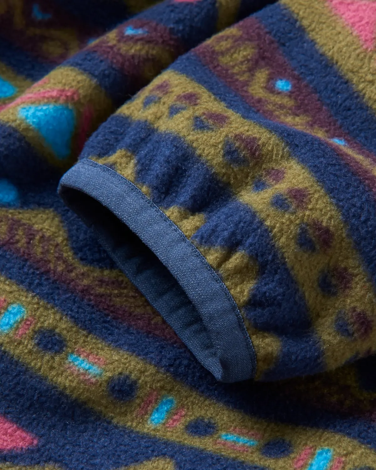 Fleece|Passenger Adrift Recycled Polar Fleece - Mountain Geo Multi MountainGeoMulti