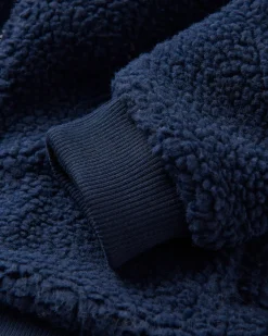 Fleece|Passenger Adventure 2.0 Recycled Deep-Pile Sherpa Fleece - Rich Navy RichNavy