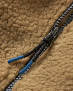Fleece|Passenger Adventure 2.0 Recycled Deep-Pile Sherpa Fleece - Biscuit