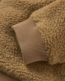 Fleece|Passenger Adventure 2.0 Recycled Deep-Pile Sherpa Fleece - Biscuit