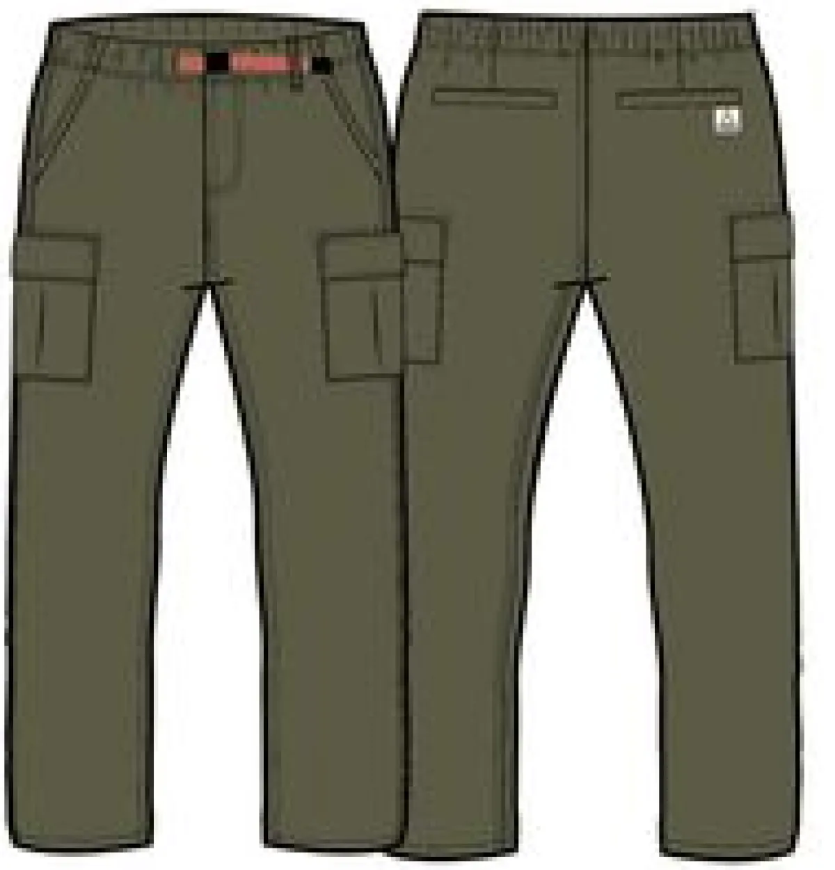 Pants|Pants|Passenger Adventurer Cargo Pants - Khaki Green KhakiGreen