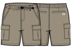 Shorts|Shorts|Passenger Adventurer Cargo Short - Chinchilla Brown ChinchillaBrown