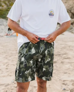 Shorts|Shorts|Passenger Adventurer Cargo Short - Sycamore Khaki Green Camo SycamoreKhakiGreenCamo