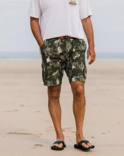 Shorts|Shorts|Passenger Adventurer Cargo Short - Sycamore Khaki Green Camo SycamoreKhakiGreenCamo