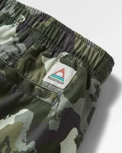 Shorts|Shorts|Passenger Adventurer Cargo Short - Sycamore Khaki Green Camo SycamoreKhakiGreenCamo