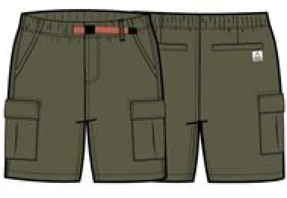 Shorts|Shorts|Passenger Adventurer Cargo Shorts - Khaki Green KhakiGreen