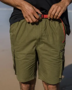 Shorts|Shorts|Passenger Adventurer Cargo Shorts - Khaki Green KhakiGreen