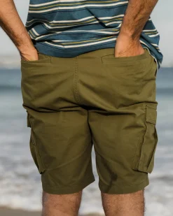 Shorts|Shorts|Passenger Adventurer Cargo Shorts - Khaki Green KhakiGreen