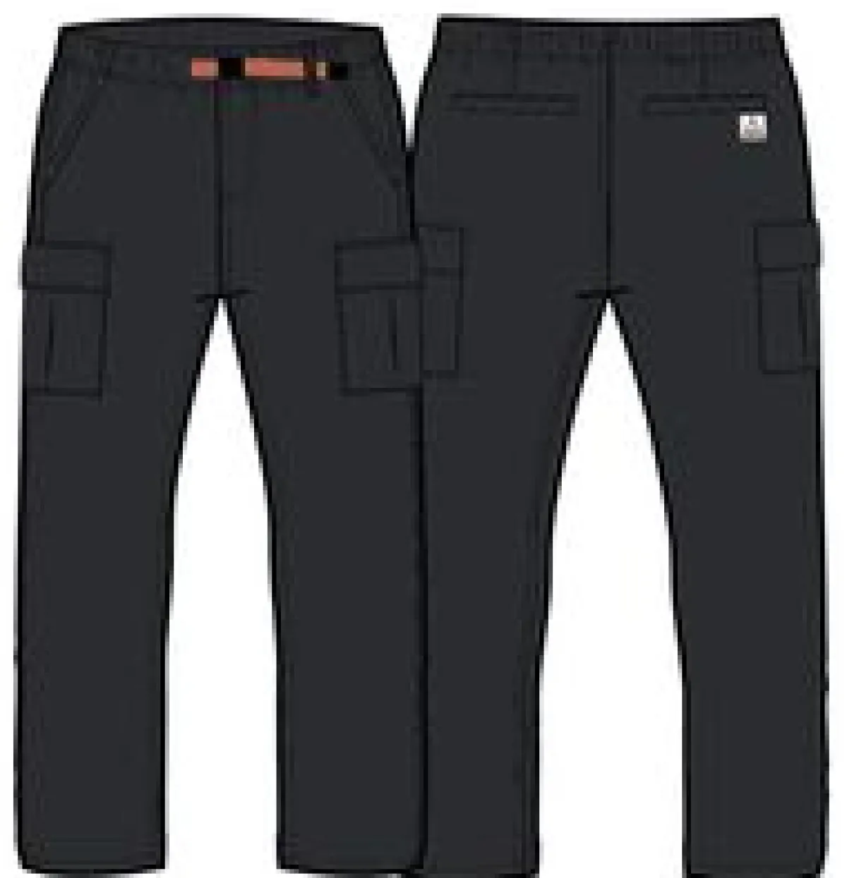 Pants|Pants|Passenger Adventurer Cargo Trouser - Black