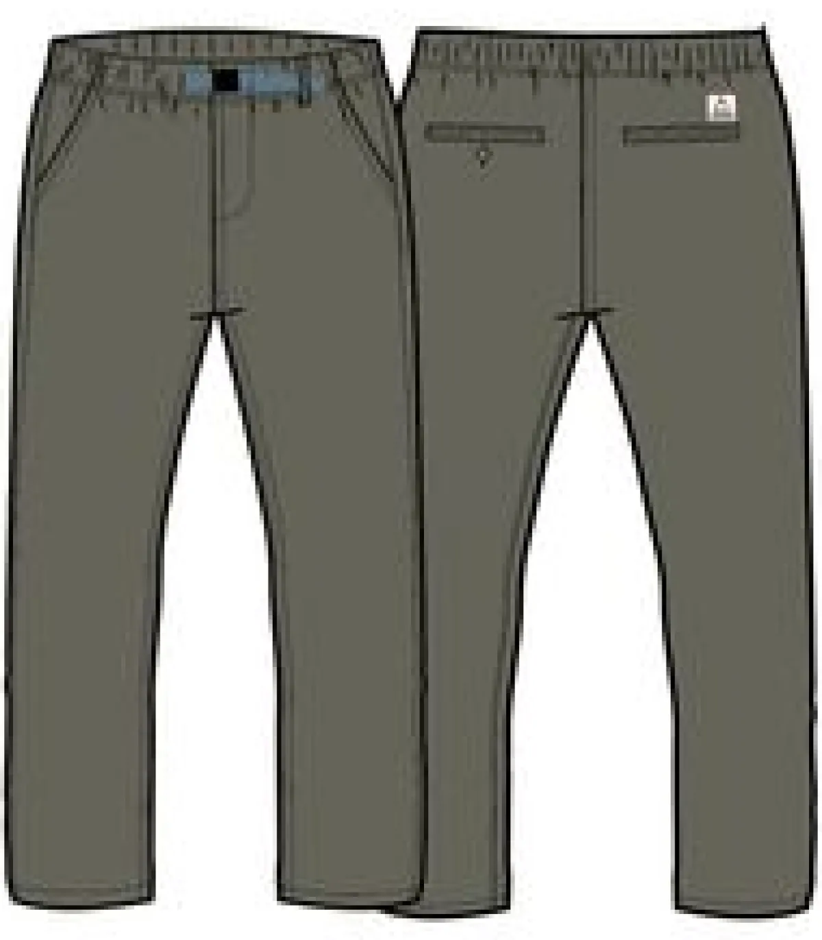 Pants|Pants|Passenger Adventurer Organic Canvas Pants - Dusty Olive DustyOlive