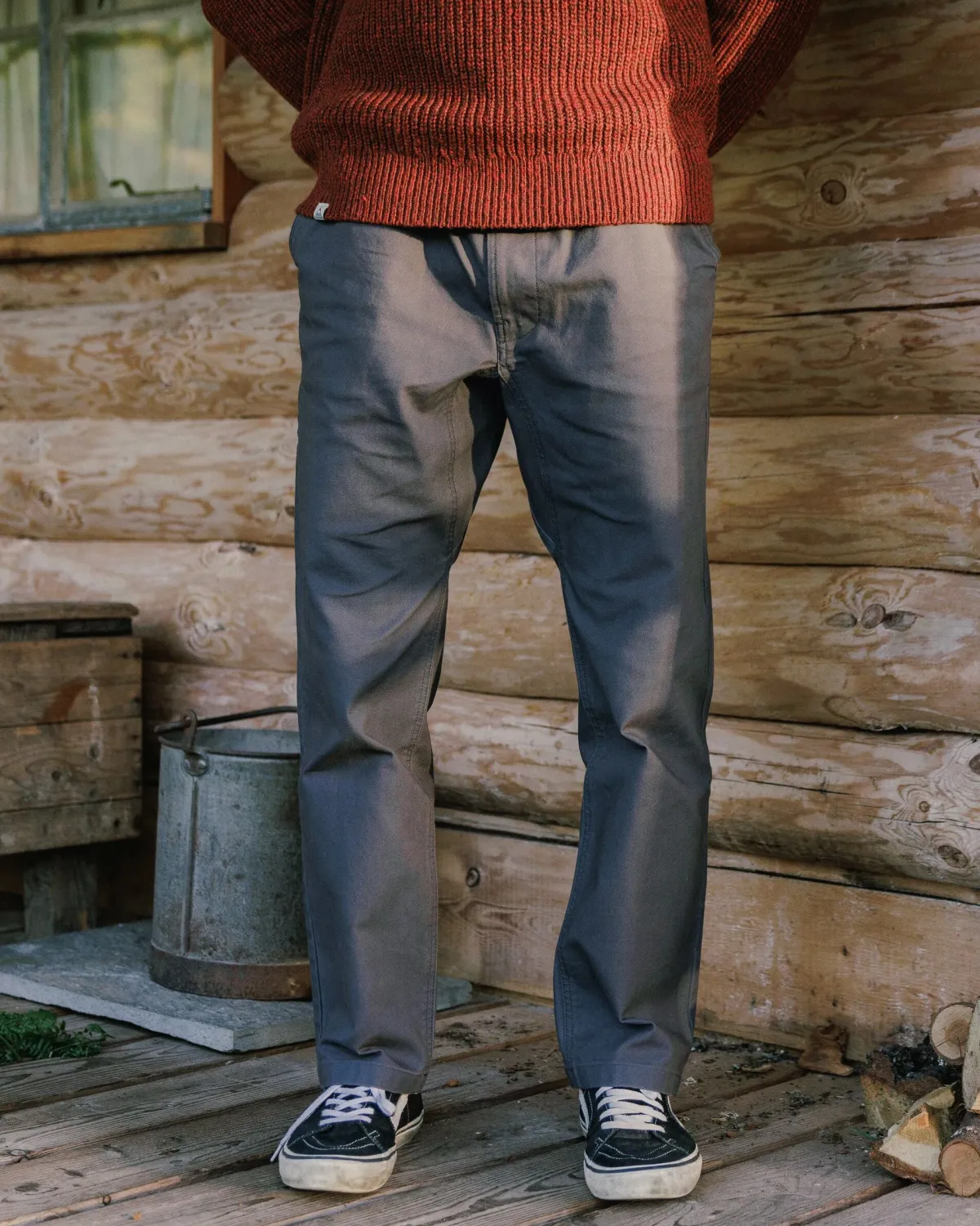 Pants|Pants|Passenger Adventurer Organic Canvas Pants - Charcoal