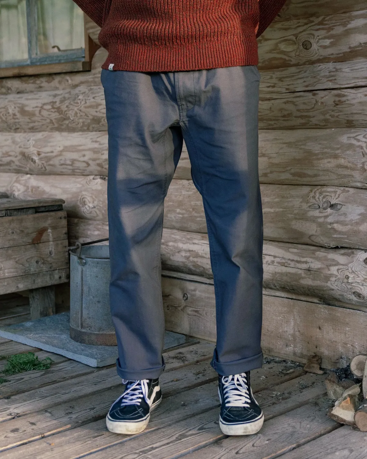 Pants|Pants|Passenger Adventurer Organic Canvas Pants - Charcoal