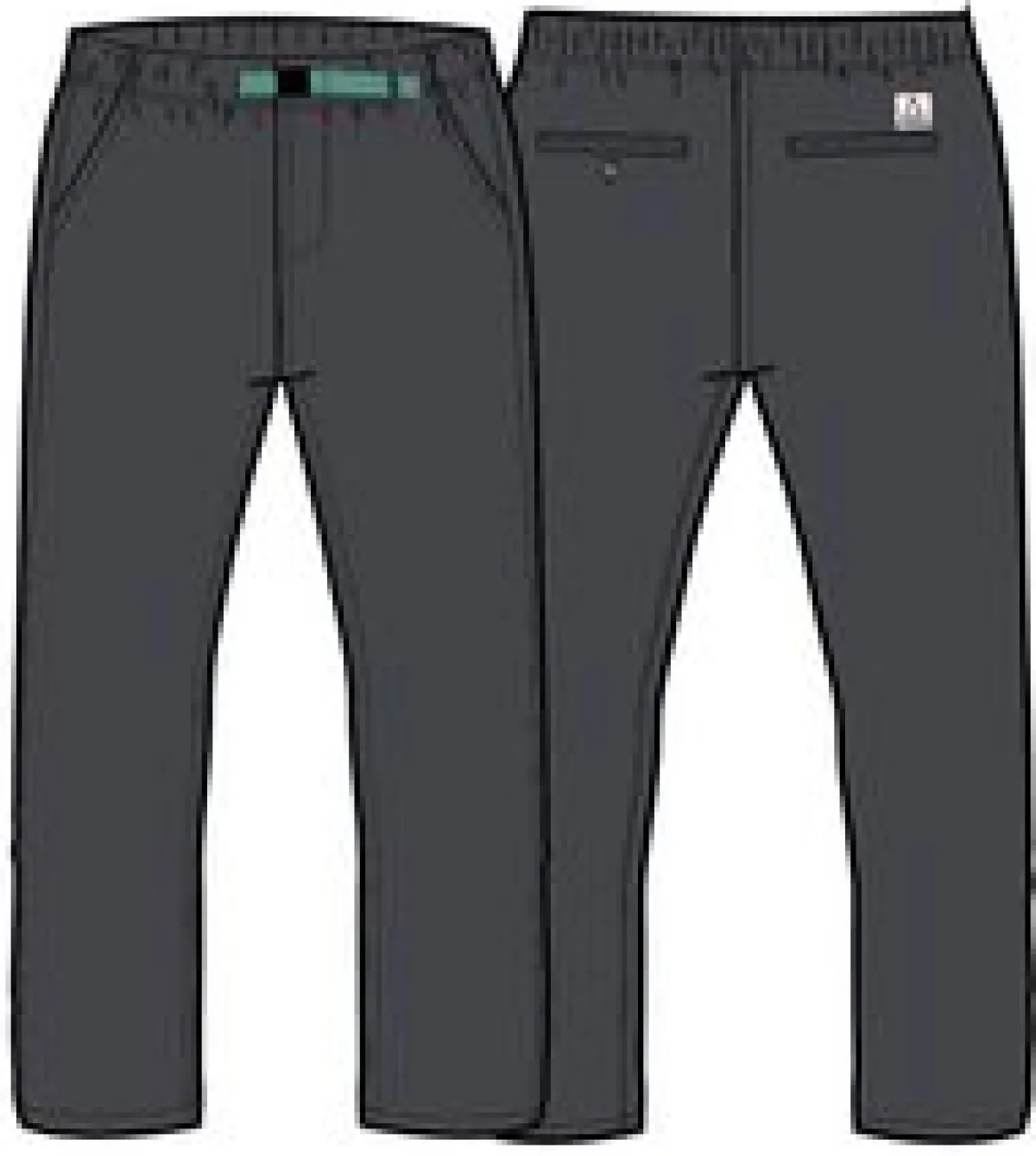 Pants|Pants|Passenger Adventurer Organic Canvas Pants - Charcoal