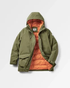 Jackets|Parkas & Coats|Passenger Alaska Recycled Insulated Parka - Khaki Green KhakiGreen
