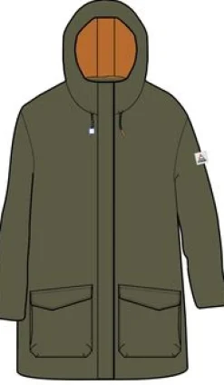 Jackets|Parkas & Coats|Passenger Alaska Recycled Insulated Parka - Khaki Green KhakiGreen
