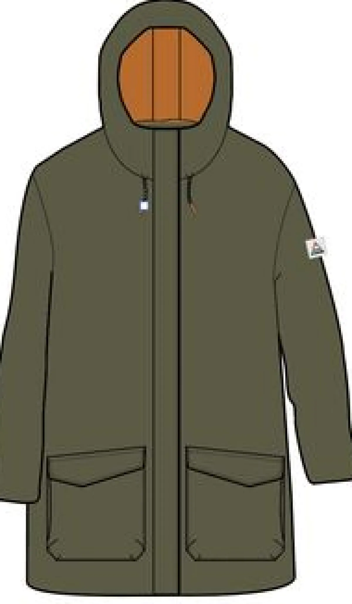 Jackets|Parkas & Coats|Passenger Alaska Recycled Insulated Parka - Khaki Green KhakiGreen