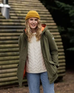 Jackets|Parkas & Coats|Passenger Alaska Recycled Insulated Parka - Khaki Green KhakiGreen